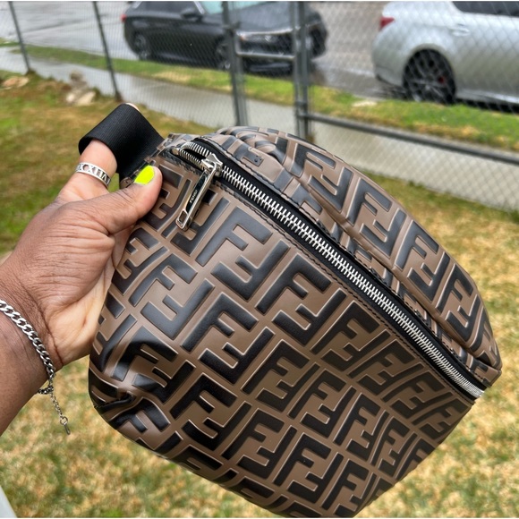 Fendi Handbags - Fendi Belt Bag - Brown  nappa leather belt bag